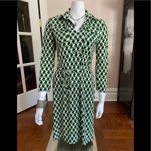 Merona Retro Graphic Print Dress - Picture 1 of 7